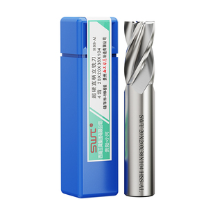 4齿超硬西南SWT西南白钢直柄立铣刀 4 5 6 8 10 12 14 16 18 20