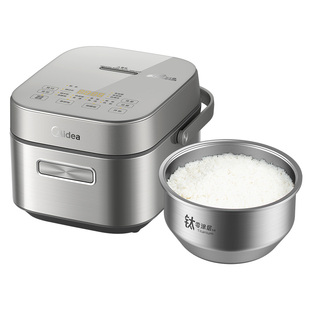 美的赤炎电饭煲家用无涂层低糖电饭锅0涂层防抗粘内胆双热源3066T