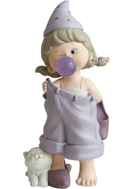 轻奢感小女孩摆件卧室玄关客厅电视柜书房家居氛围高级装饰品