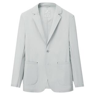 HLA/海澜之家修身休闲西服2026春夏新款平驳领薄款微弹外套男