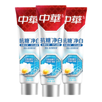 中华牙膏海盐薄荷口气清新