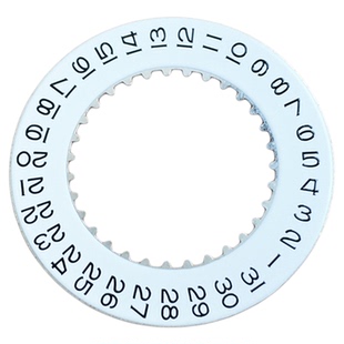 齿轮日历盘 数字日期盘适配劳力士日志型3235机芯12633机械手表