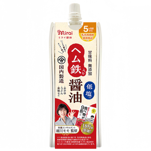 日本Mirai宝宝血红铁素补铁酱油