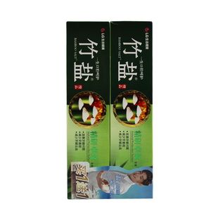 韩国竹盐牙膏精研卓效170g牙龈红肿牙周上火痛减牙垢清新口气护龈
