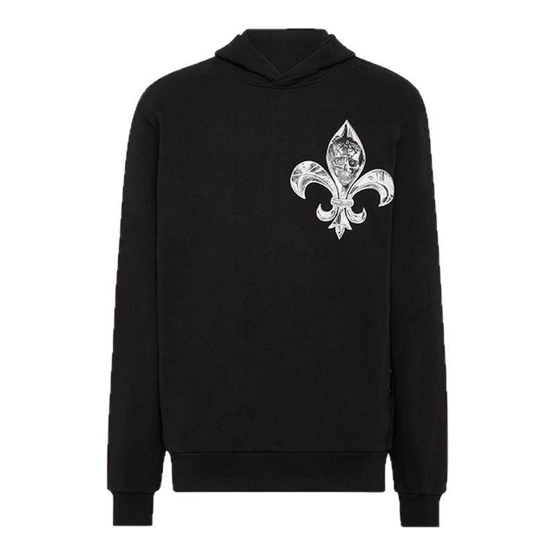 PHILIPP PLEIN 男士时尚图腾连帽卫衣