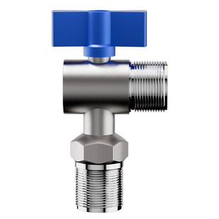 联塑大流量不锈钢角阀304球阀三角加厚开关冷热水热水器燃气专用