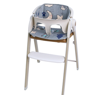 适配可优比儿童餐椅坐垫靠垫婴儿成长椅棉垫高脚椅四季凉席垫配件