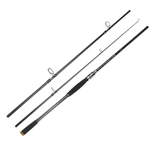 雷强锚杆超远投路亚锚鱼竿三节超轻超硬2.7/3.0/3.3米大导环XXH调