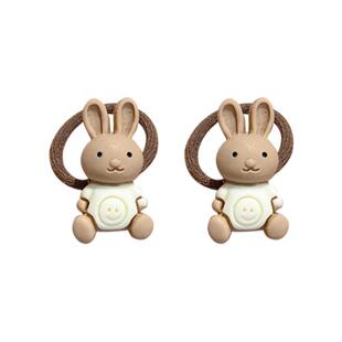 可爱儿童小熊皮筋女童宝宝扎头发绳发圈不伤发头绳婴儿拇指圈头饰