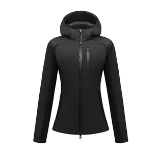 安欧兔【小腰精2.0软壳羽绒】单件外套女 修身显瘦防水防风加厚版