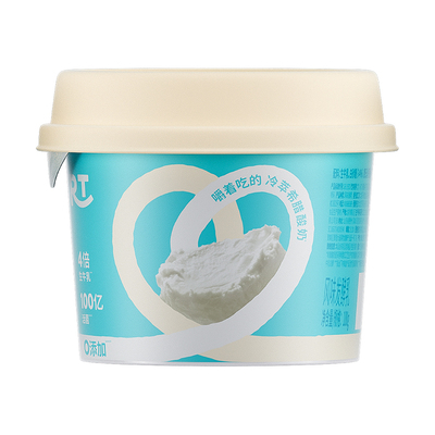 乐纯希腊干噎酸奶100g*4杯