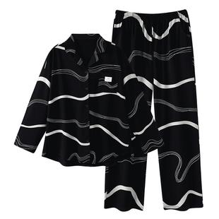 睡衣女春秋款纯棉长袖女款秋季2026新款大码休闲秋冬高级感家居服