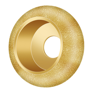 石材磨边轮金刚石磨头花岗岩大理石修边神器角磨机磨轮瓷砖磨边片