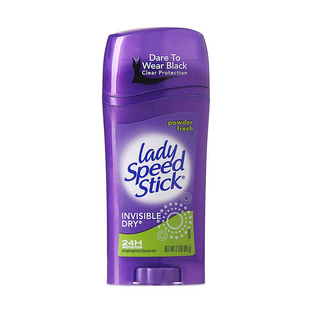 美国Lady Speed Stick女士长效止汗香体膏39.6g止汗露腋下去体味