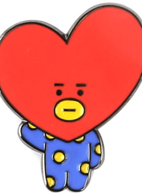 BT21金属胸章包包衣服装饰
