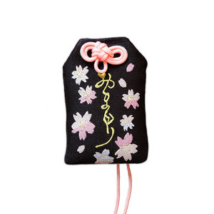 日本进口金龙山樱花御守氵戈艹雷门平安兴运刺绣香囊礼物福袋挂件