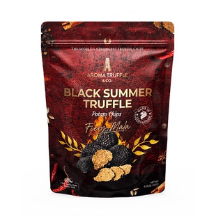 采汇AromaTruffle黑松露薯片原味麻辣芝士山核桃味新加坡进口零食