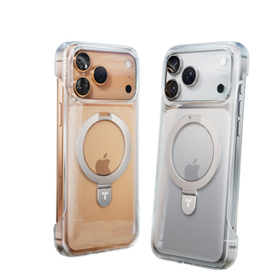 图拉斯小蛮腰Q1支点壳适用苹果17ProMax手机壳iPhone16新款Magsafe透明15p磁吸14Pro带支架Air无边框14系列新