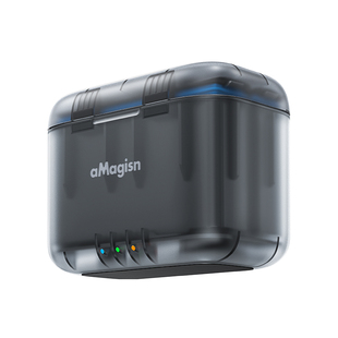 aMagisn阿迈适用影石Insta360 X4电池充电器充电盒X4电池管家收纳仓配件