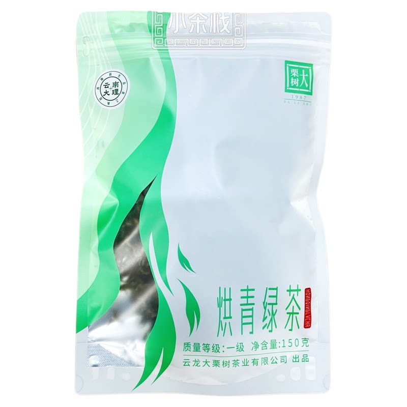 大栗树一级烘青绿茶150克袋装