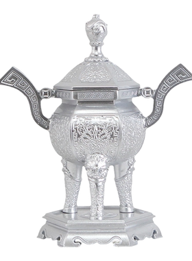 吾堂吾器纯铜佛堂供具五供摆件