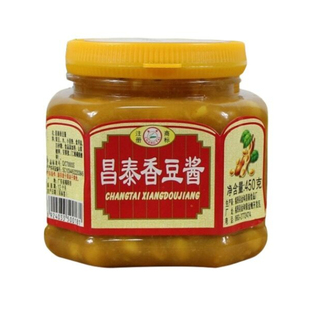 昌泰香豆酱450g广东潮汕特产普宁黄豆酱炒菜蒸鱼杂咸豆瓣酱蘸酱