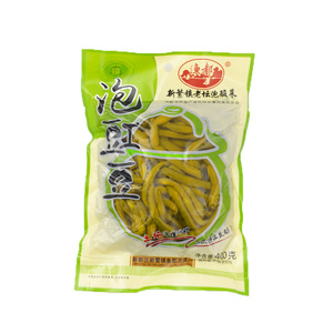 泡豇豆400g酸豆角四川特产农家自制酸豇豆角咸菜开胃下饭老坛泡菜