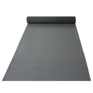 金宁防滑地垫PVC加厚防水牛筋红色防滑垫厨房仓库地胶阻燃门垫子