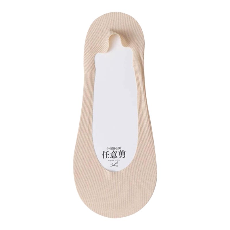 船袜女夏天薄款冰丝浅口隐形硅胶防滑不掉跟夏季棉底袜子女短袜