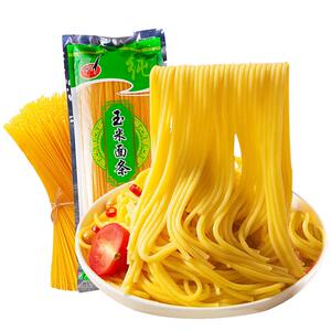 正宗东北纯玉米面面条减0肥低脂速食粗杂粮挂面鲜黄碴子面条主食