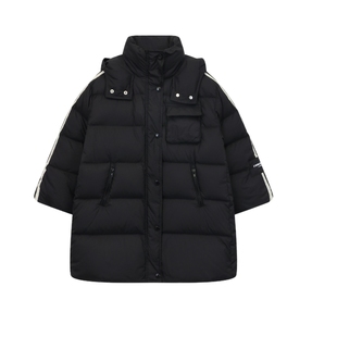 【高充绒】ei童装儿童长款羽绒服冬装新款韩版连帽款外套亲子装