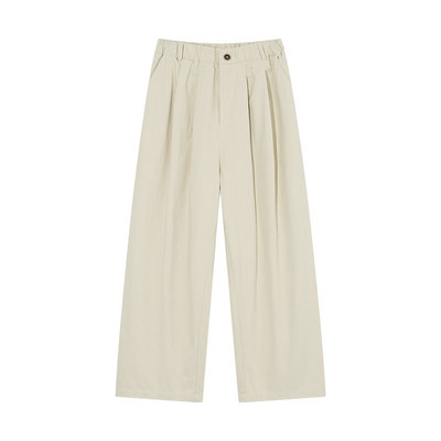 日系复古基础休闲裤男女春秋