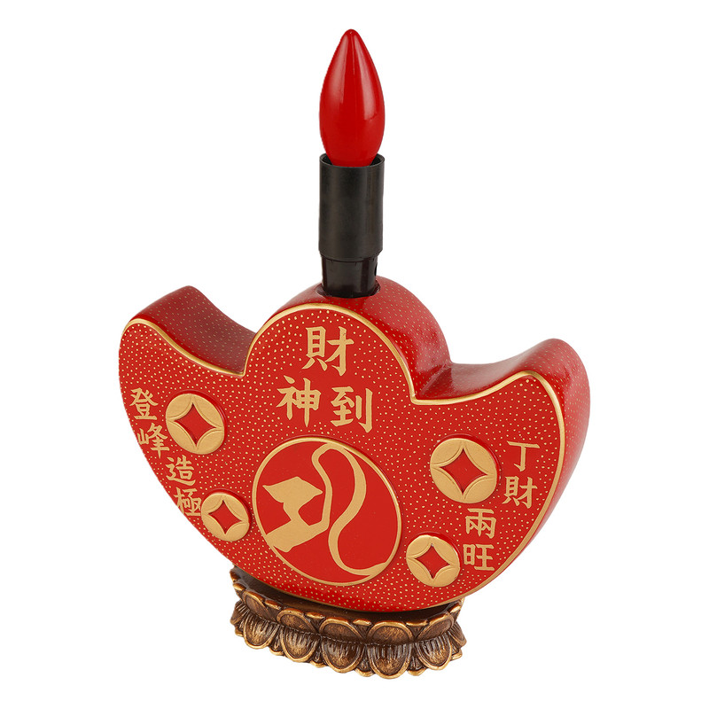 李居明马年吉祥物富贵大财灯摆件