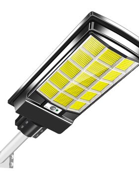 太阳能户外灯家用庭院灯2026新款超亮大功率LED人体感应照明路灯