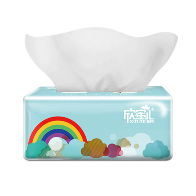 欣蜜儿40包木浆车载实惠装餐巾纸