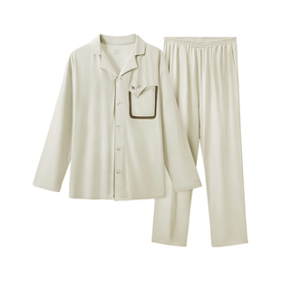 螃蟹秘密情侣纯棉睡衣男女家居服【超柔软】抗静电2026超火新款春