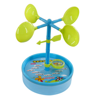 银河星风向测量仪风速标小学生四年级diy玩具科学实验工具模型