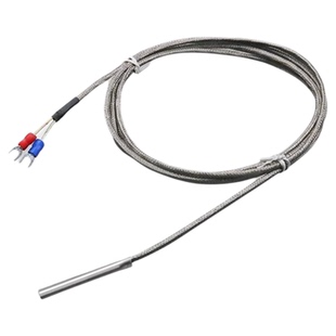 NTC10K耐高温热敏电阻100K50K锅炉测温金属屏蔽线烤箱传感器探头