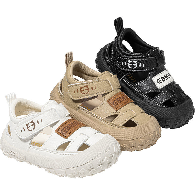 英贝米尼宝宝学步鞋2026夏季新款舒适软底儿童凉鞋防滑透气运动鞋