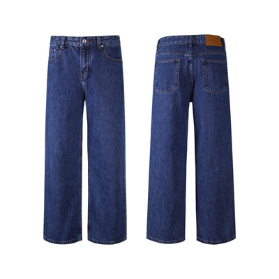 ALLFITROW风直筒素牛