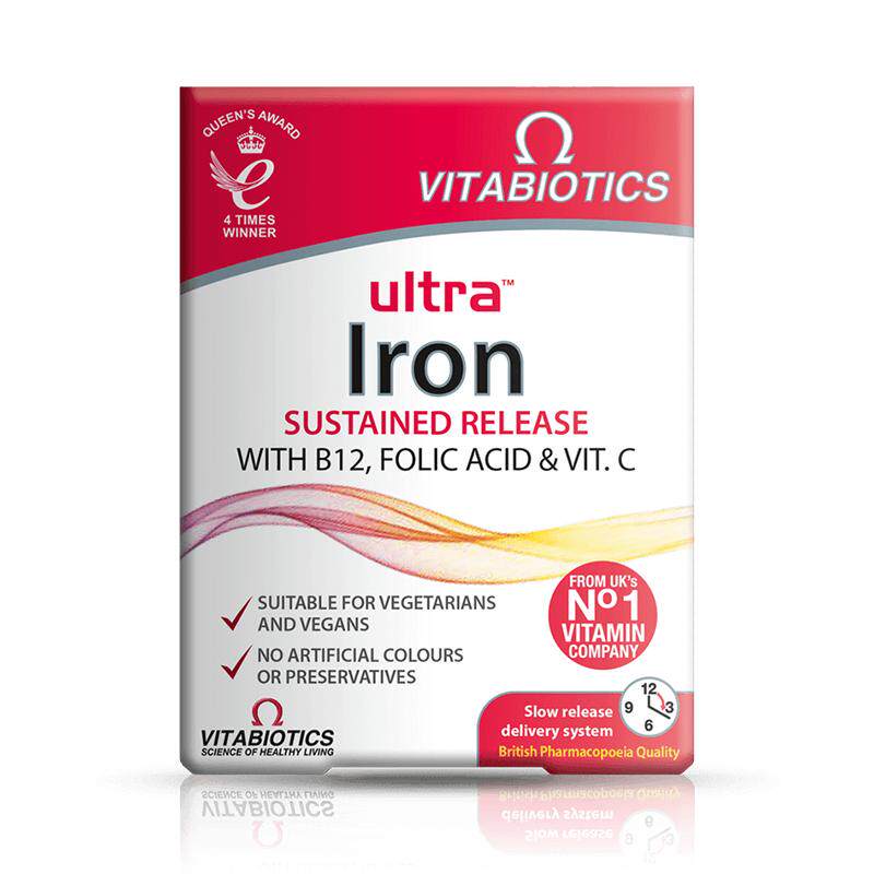 vitabiotics英国进口补铁片