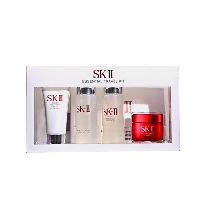 SK-II 神仙水面霜套装四件套 (神仙水30ml+清莹露30ml+洁面乳20g+精华霜15g) 279元包邮（需用券） 