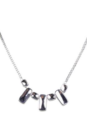 日系小众设计感纯银锁骨链