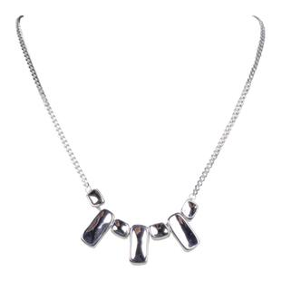 S925纯银项链日韩小众设计感清冷感潮流百搭锁骨链女碎银轻奢礼物