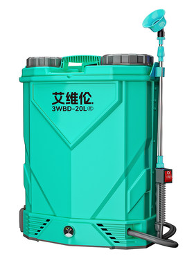 艾维伦电动喷雾器高压农用锂电池背负式喷洒搅拌打药机喷壶喷头