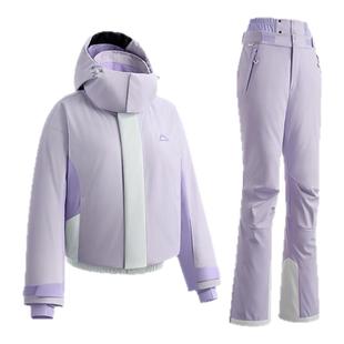 蕉下女滑雪服SK893羽绒单双板防水保暖全套滑雪装备