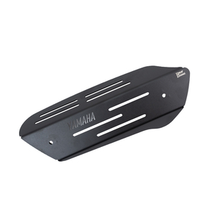 雅马哈兴鹰125 不锈钢排气管护罩 防烫板 ZY125T-18 改装排气护板