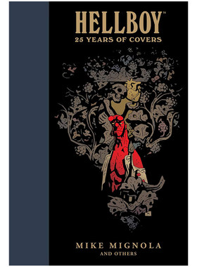 【现货】地狱男爵漫画25年的封面设计 Hellboy: 25 Years of Covers 英文原版原画设定集书籍 进口艺术插画集画册 黑马出版