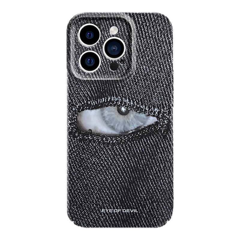 恶魔之眼magsafe适用苹果15手机壳磁吸iphone15promax克苏鲁小众不撞款14p菲林15plus眼睛14pro外壳13p防摔11