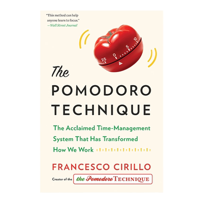 The Pomodoro Technique 间歇高效率的番茄工作法 Francesco Cirillo 精装